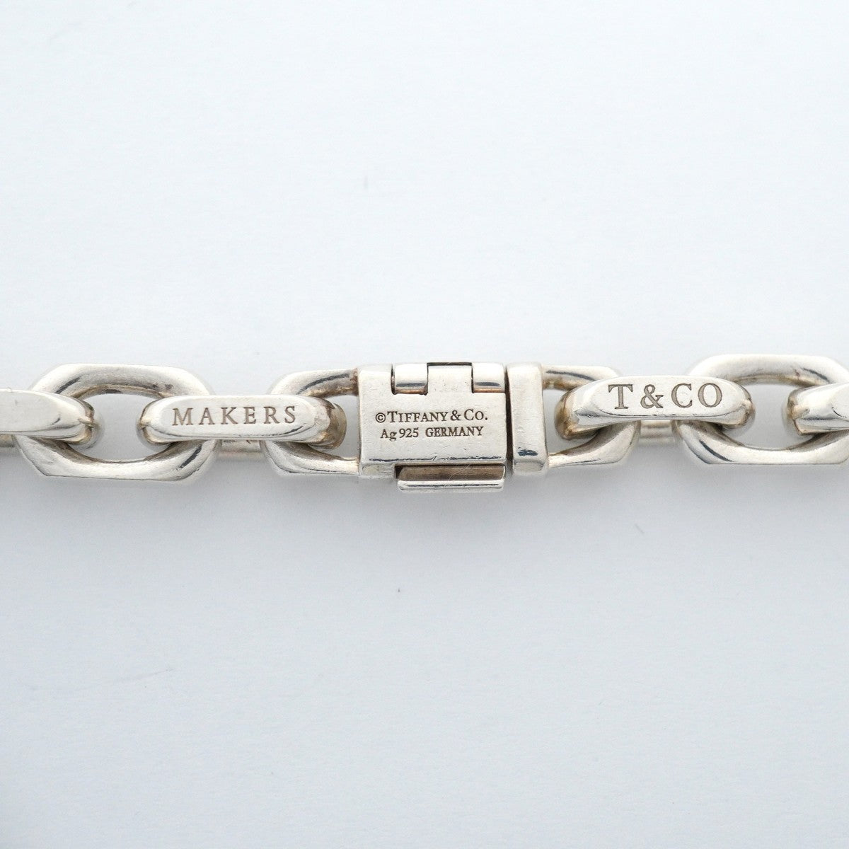 【6jgb0005】ティファニー ネックレス メイカーズ K18YG イエローゴールド シルバー925【中古】メンズ レディース ユニセックス