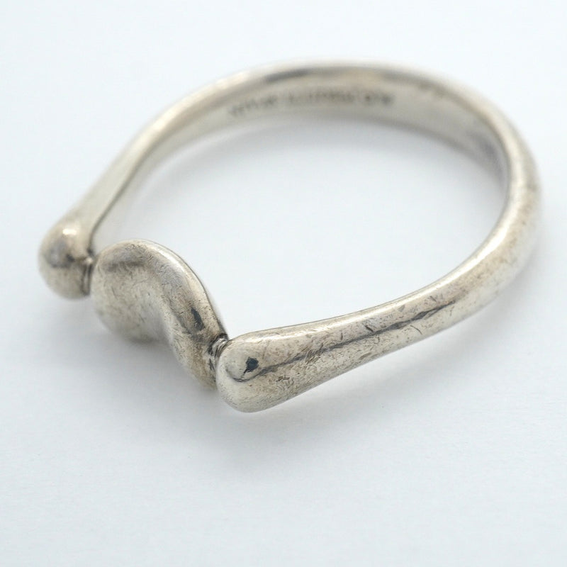 【6jgb0006-k】ティファニー リング ビーン シルバー925 13号【中古】レディース