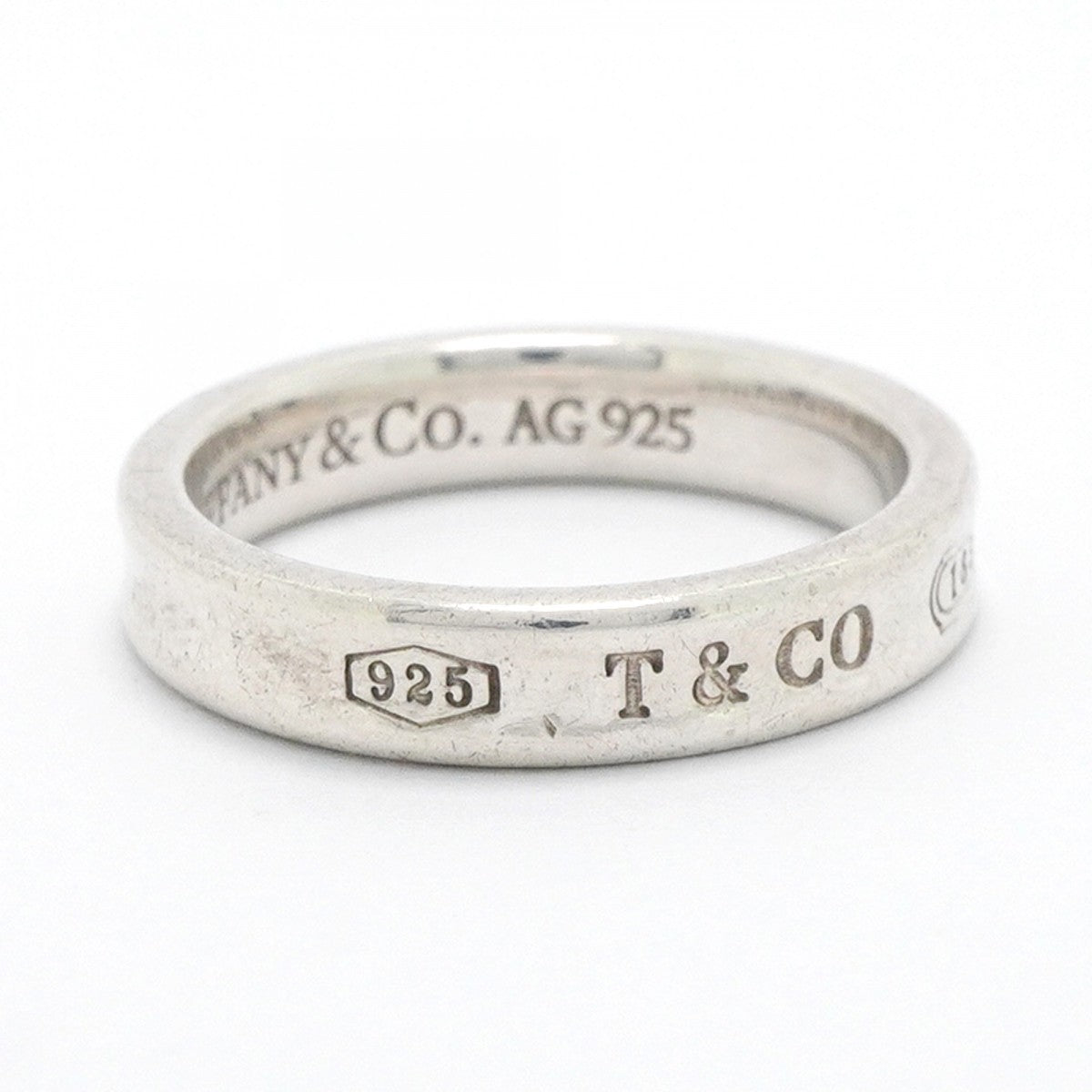 【6jgb0020】ティファニー リング ナロー シルバー925 12.5号【中古】レディース