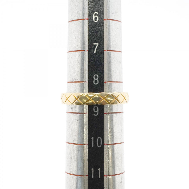 【6jgb0021】シャネル リング ココクラッシュ K18YG イエローゴールド ＃49【中古】レディース