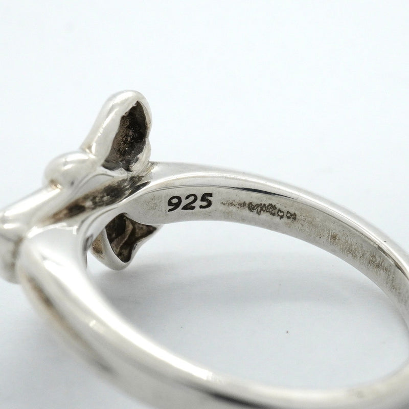 【6jgb0028】ティファニー リング リボン シルバー925 11.5号【中古】レディース