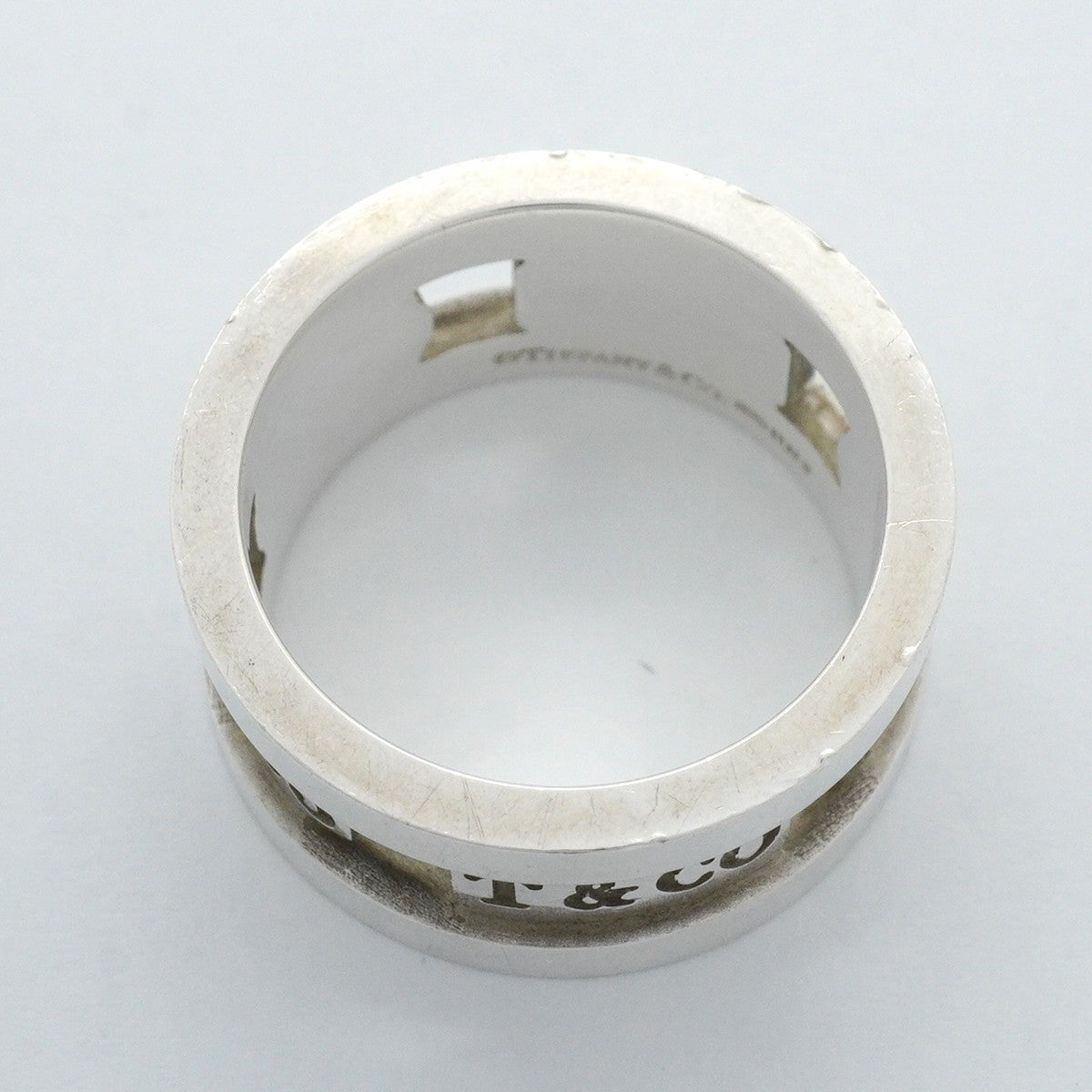 【6jgb0030】ティファニー リング 1837/エレメント シルバー925 11号【中古】レディース