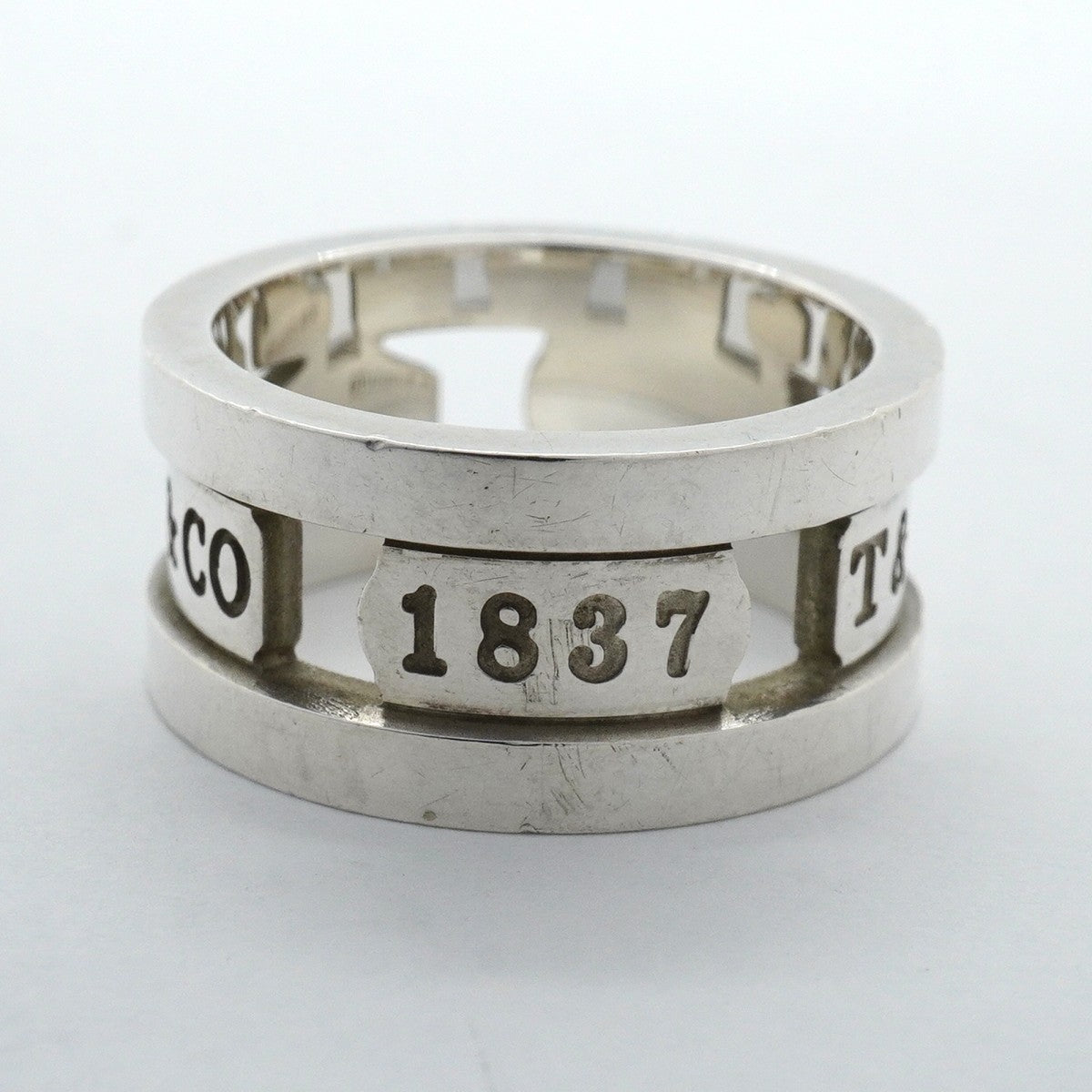 【6jgb0030】ティファニー リング 1837/エレメント シルバー925 11号【中古】レディース