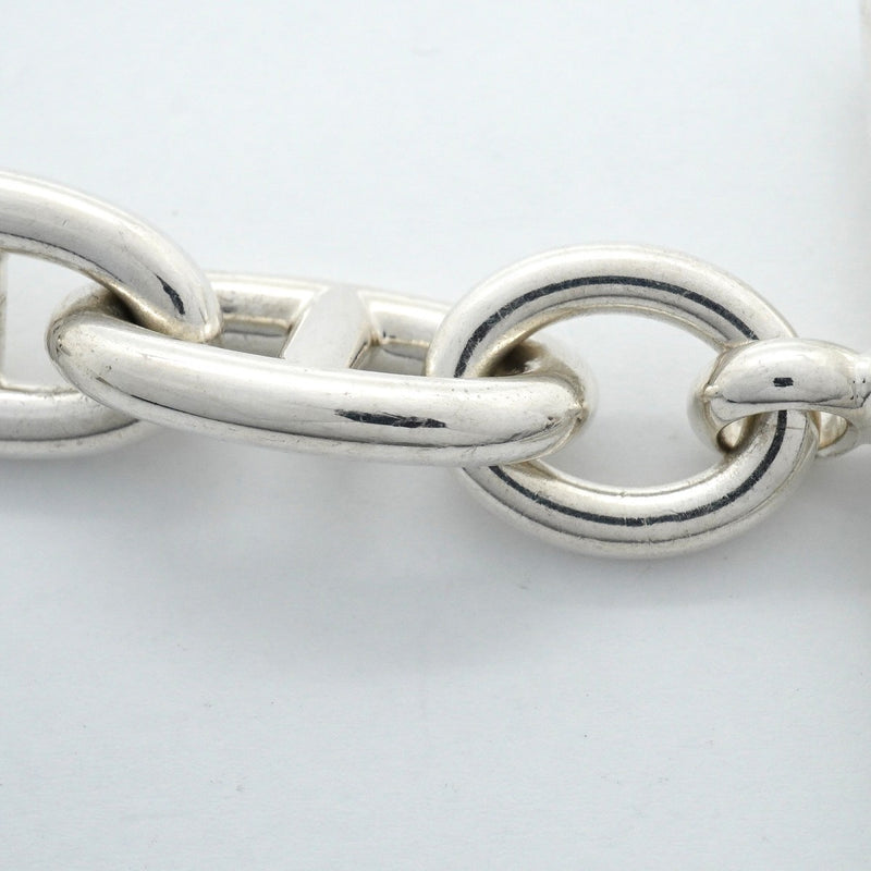 【6jgb0032】エルメス ブレスレット シェーヌダンクル GM 10コマ シルバー925【中古】レディース