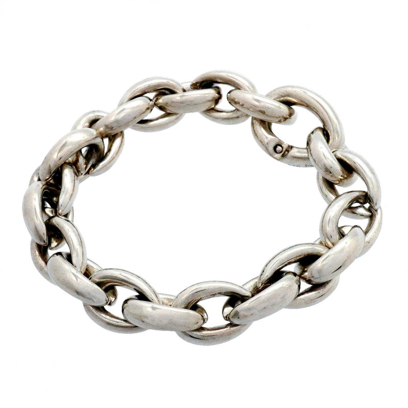 【6jgb0048】エルメス ブレスレット アクロバットMM 21コマ シルバー925【中古】メンズ レディース ユニセックス