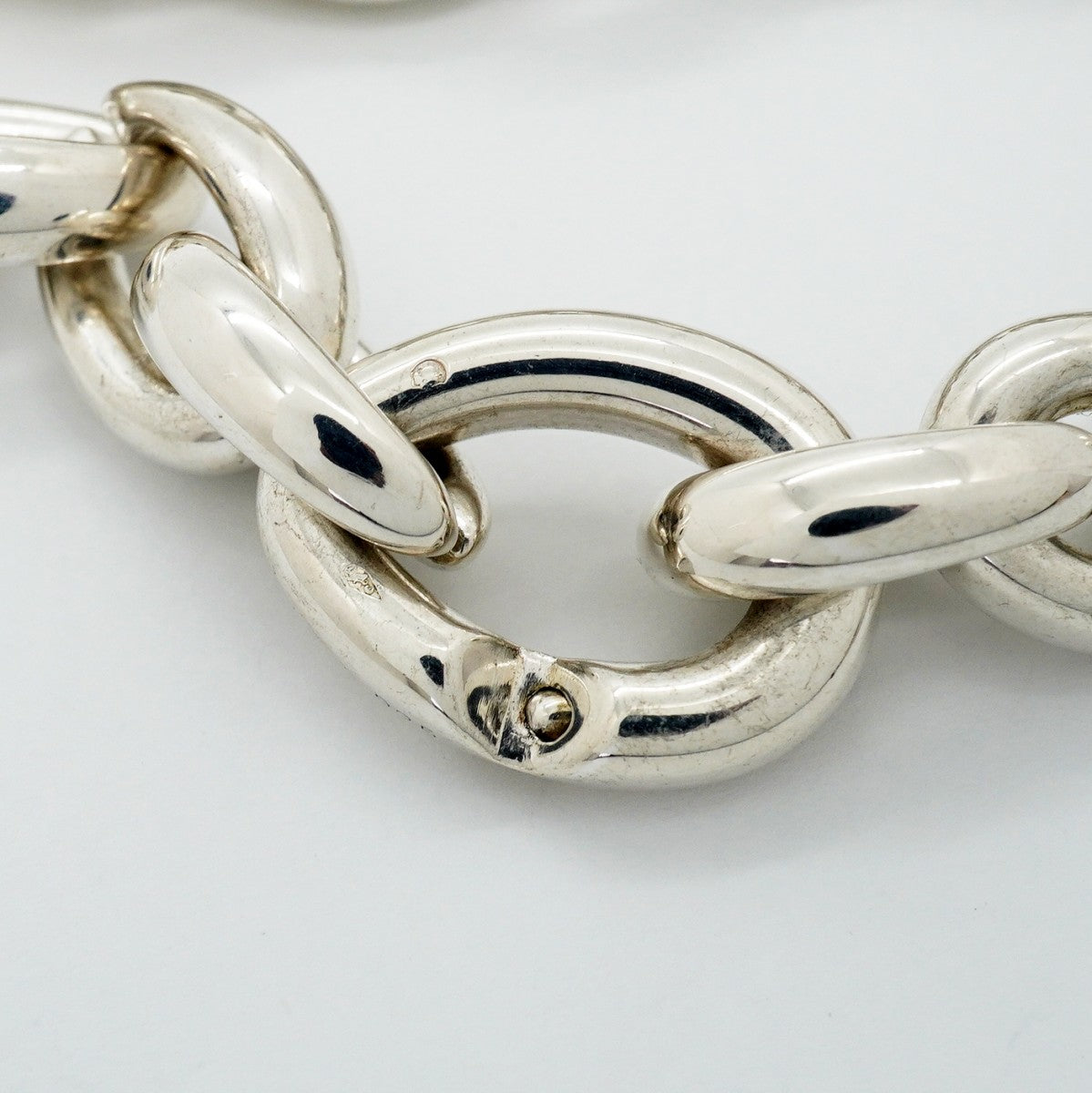 【6jgb0048】エルメス ブレスレット アクロバットMM 21コマ シルバー925【中古】メンズ レディース ユニセックス