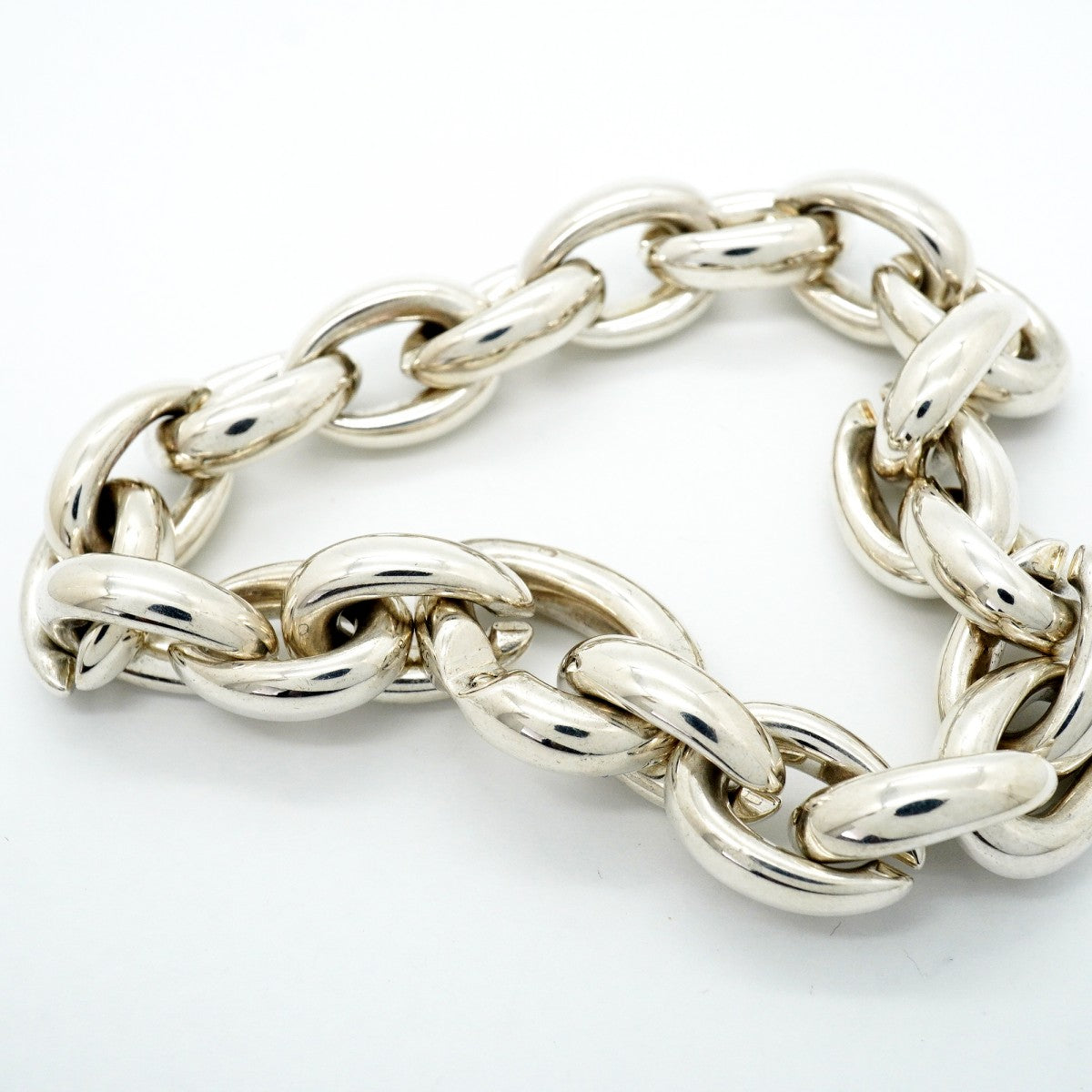 【6jgb0048】エルメス ブレスレット アクロバットMM 21コマ シルバー925【中古】メンズ レディース ユニセックス