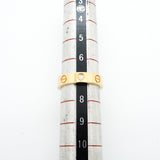 【6jgb0053】カルティエ リング ミニラブ 1PD K18YG イエローゴールド ダイヤモンド ＃47【中古】レディース