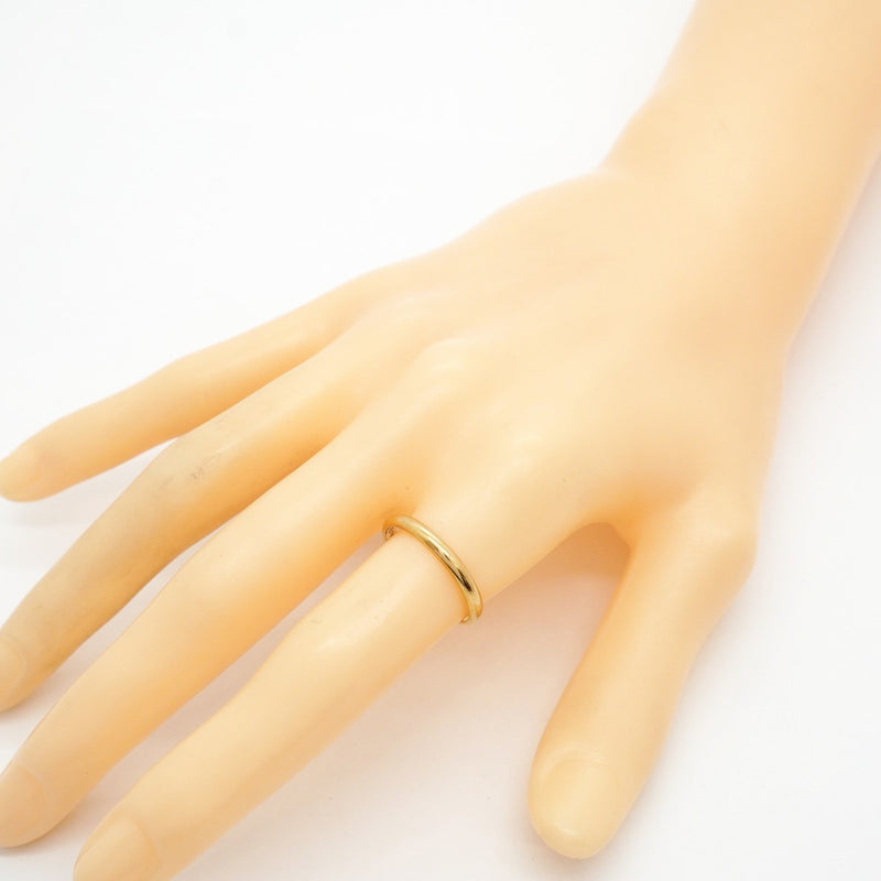 【6jgb0055】カルティエ リング クラシック K18YG イエローゴールド ＃55【中古】メンズ レディース ユニセックス