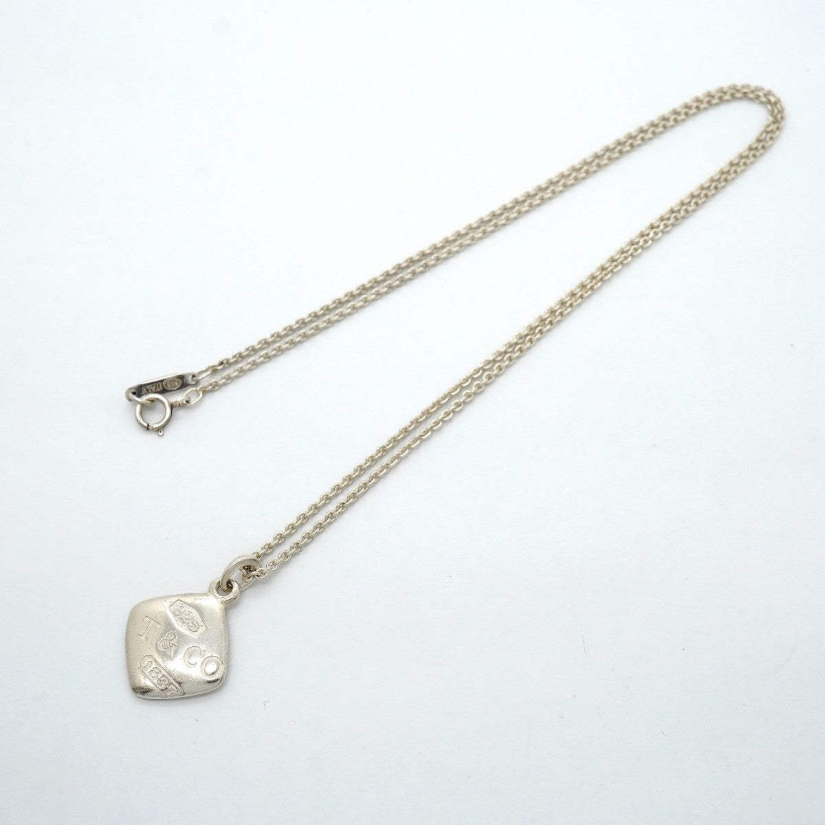【6jgb0059】ティファニー ネックレス 1837/モンタージュクッション シルバー925【中古】レディース