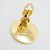 【6jgb0061】エルメス イヤリング セリエ GPメッキ ゴールド【中古】レディース