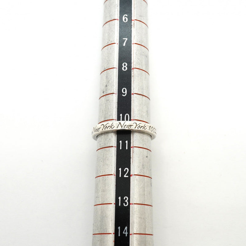 【6jgb0062】ティファニー リング ノーツ シルバー925 10号【中古】レディース