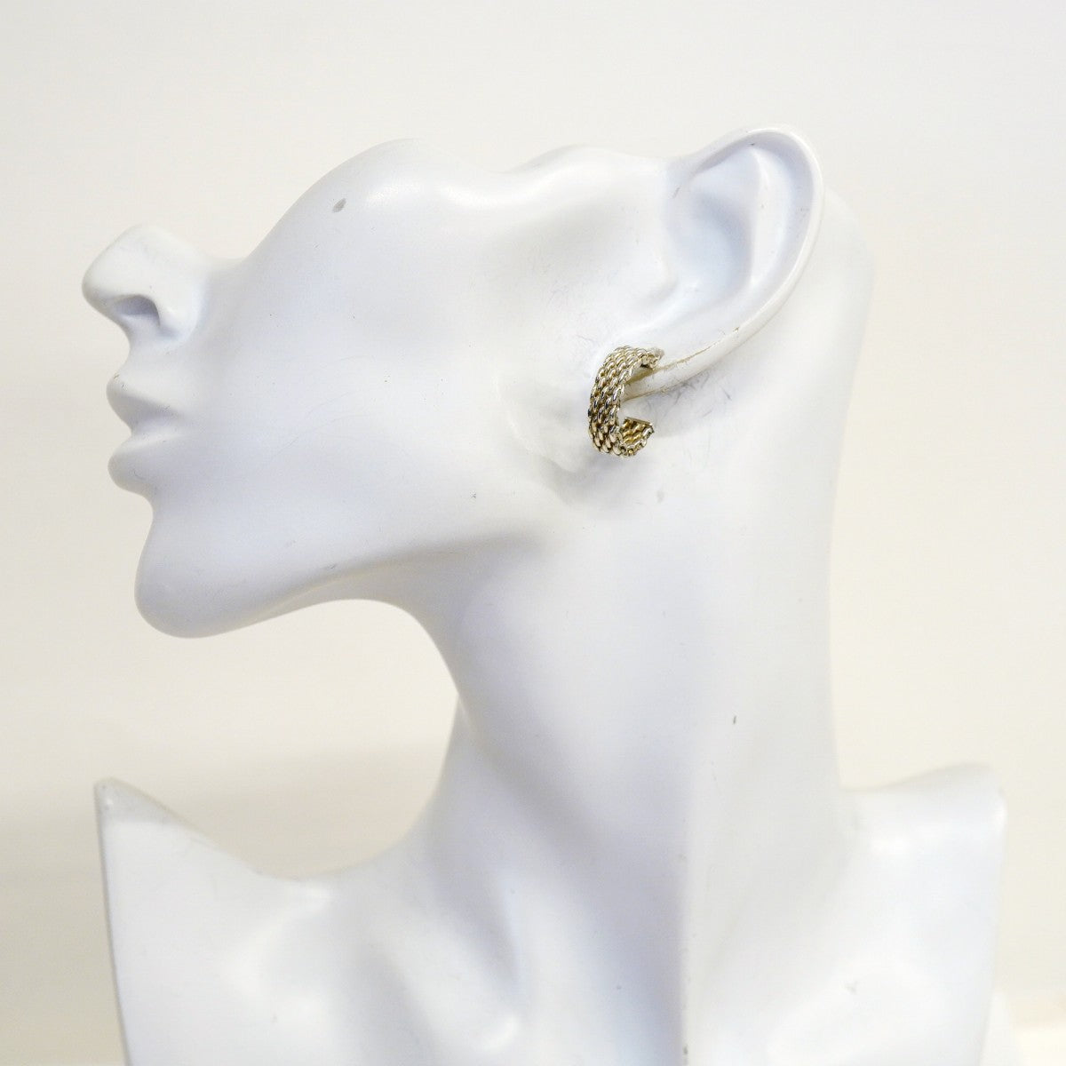 【6jgb0072】ティファニー ピアス サマセット/フープ シルバー925【中古】レディース