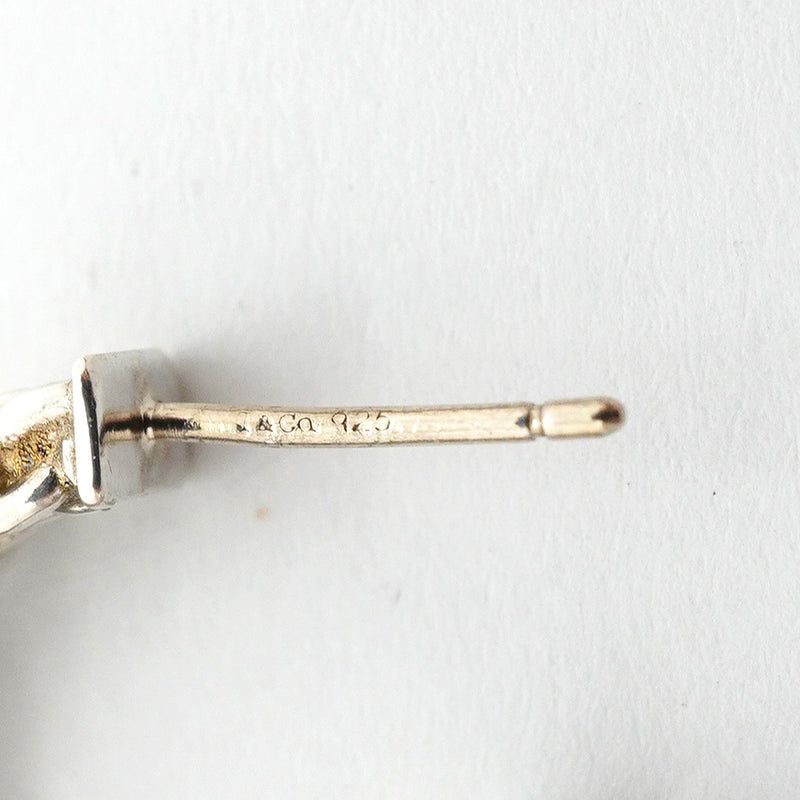 【6jgb0072】ティファニー ピアス サマセット/フープ シルバー925【中古】レディース