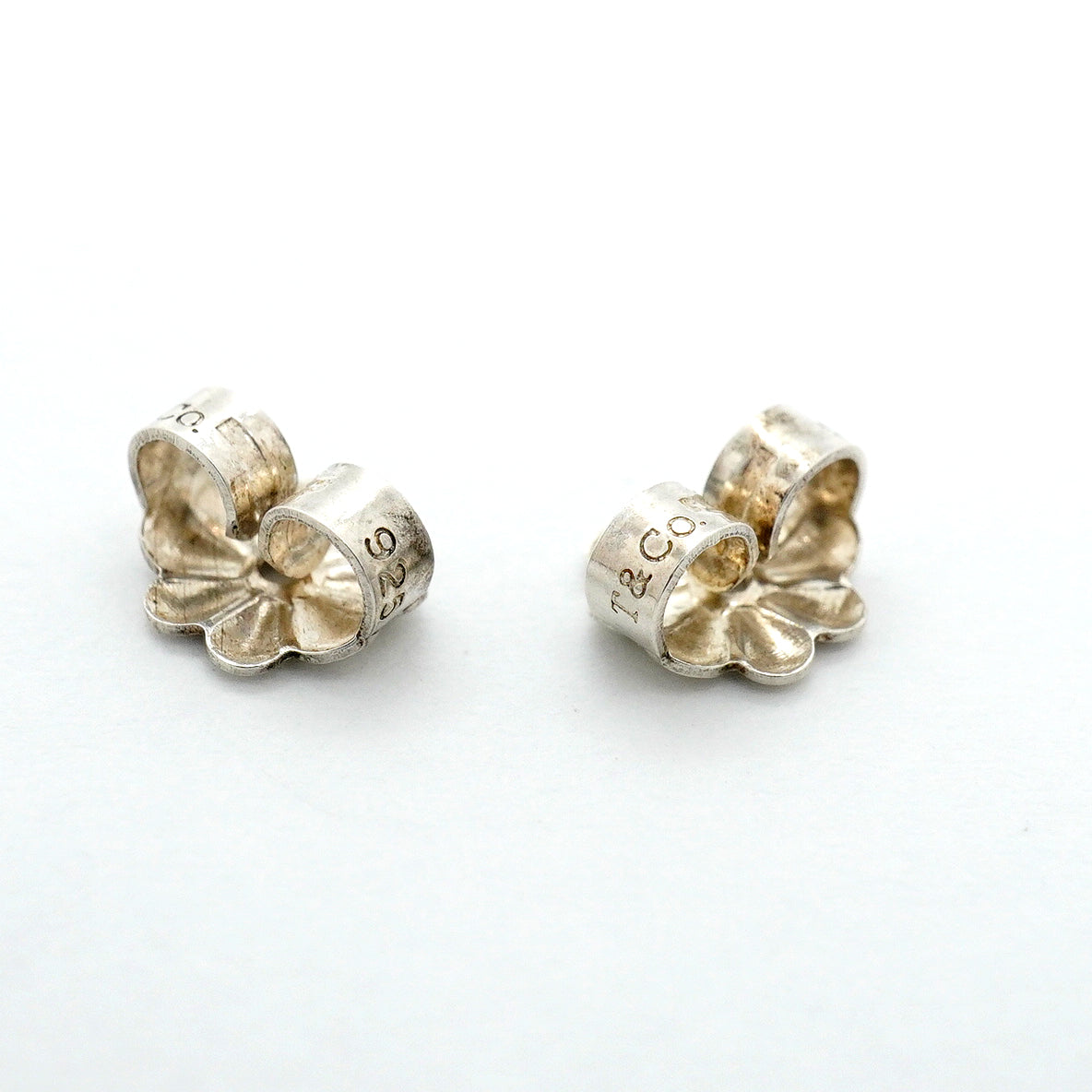 【6jgb0072】ティファニー ピアス サマセット/フープ シルバー925【中古】レディース