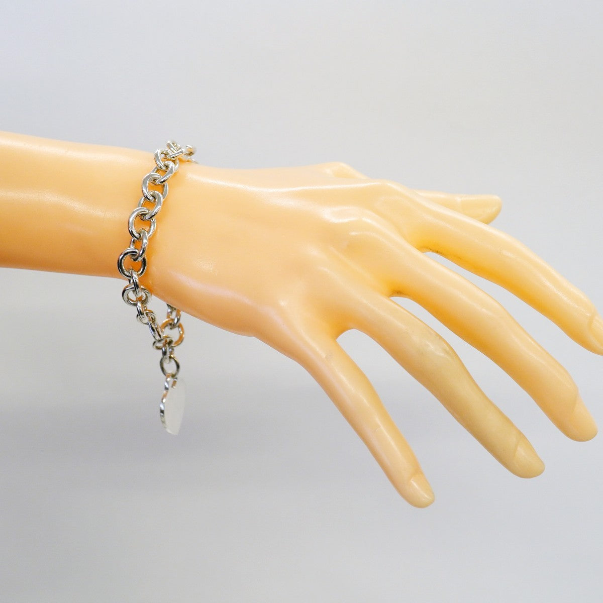 【6jgb0074】ティファニー ブレスレット ハートタグ シルバー925【中古】レディース