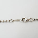 【6jgb0077】ティファニー ネックレス アトラス プレート/ボールチェーン シルバー925【中古】レディース