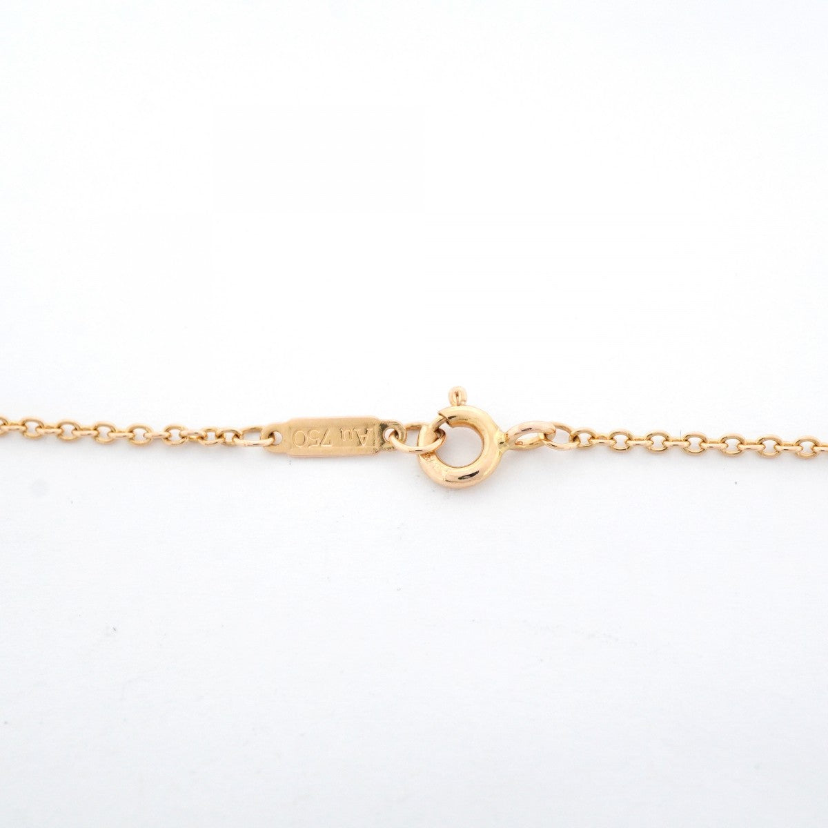 【6jgb0080】ティファニー ブレスレット T TWO/ダブルチェーン K18PG ピンクゴールド ダイヤモンド【中古】レディース