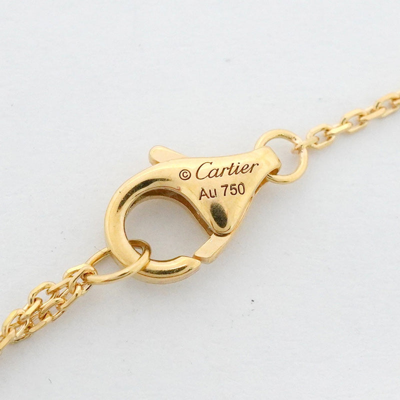 【6jgb0081】カルティエ ネックレス ダムール XS/1PD K18YG イエローゴールド ダイヤモンド【中古】レディース