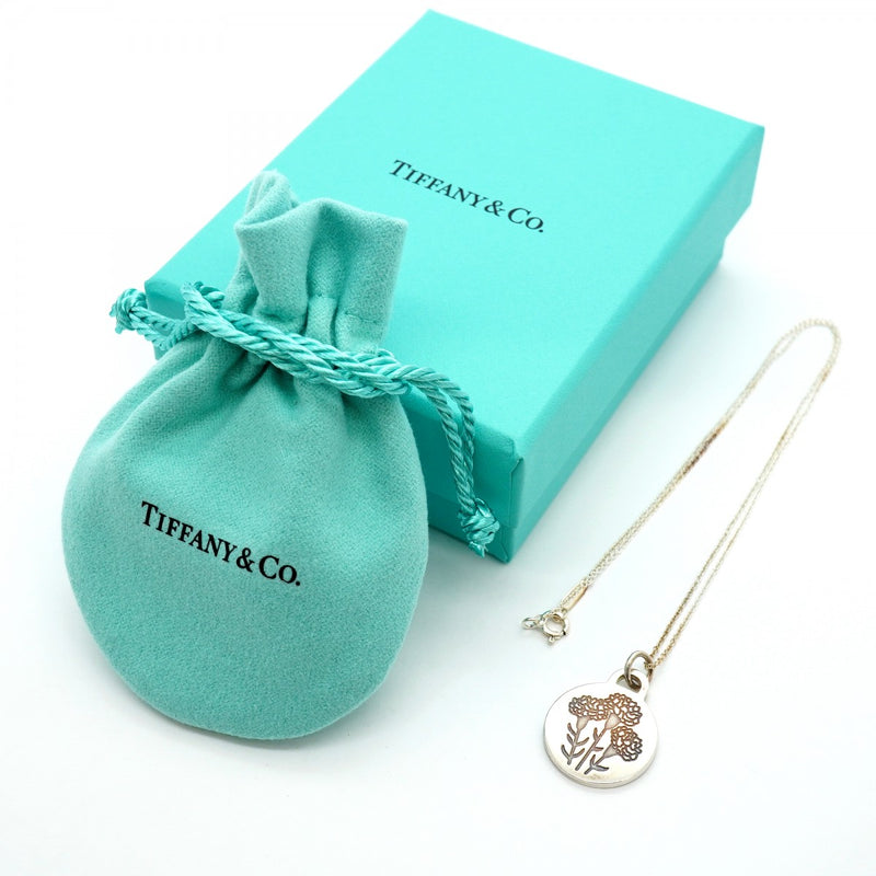【6jgb0095-k】ティファニー ネックレス GO WOMEN シルバー925【中古】レディース