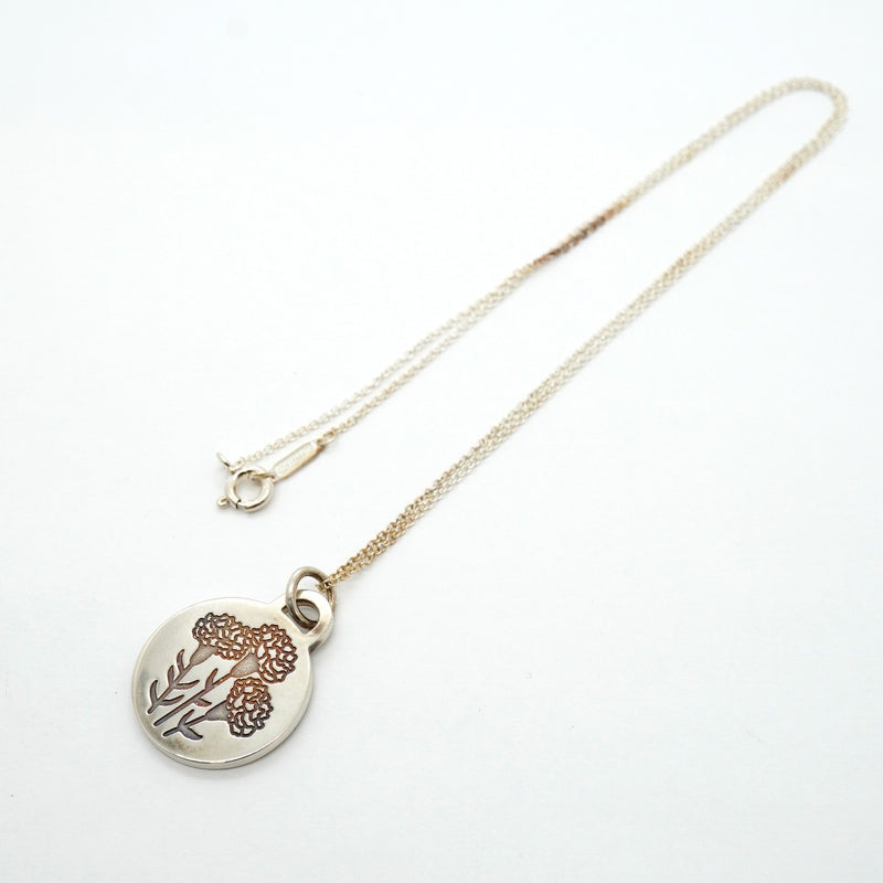 【6jgb0095-k】ティファニー ネックレス GO WOMEN シルバー925【中古】レディース