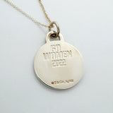 【6jgb0095-k】ティファニー ネックレス GO WOMEN シルバー925【中古】レディース