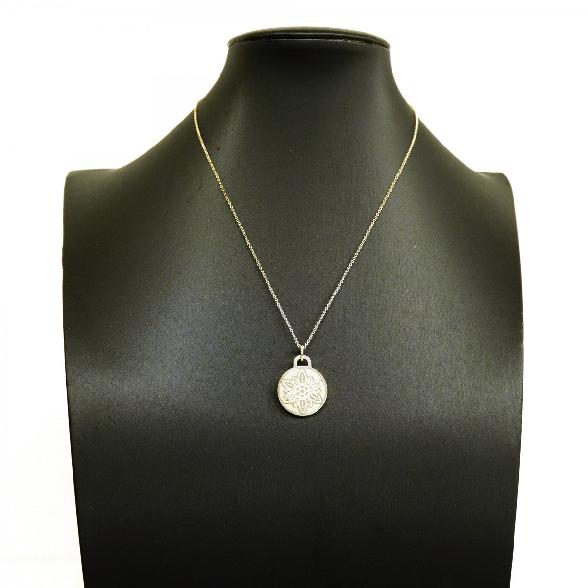 【6jgb0096-k】ティファニー ネックレス GO WOMEN シルバー925【中古】レディース