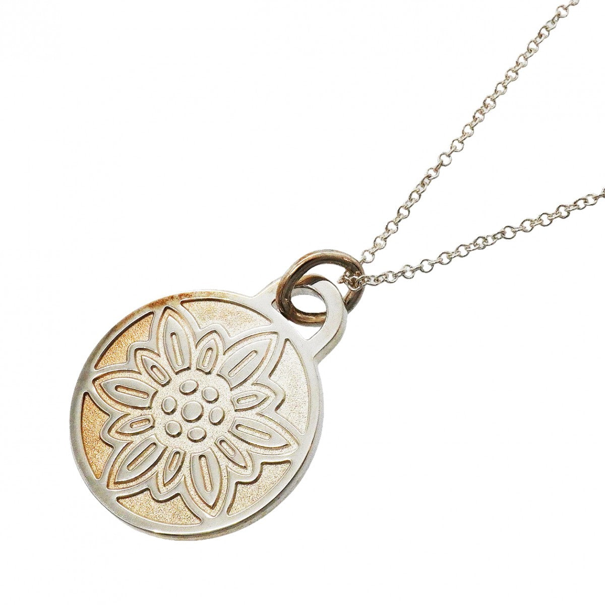 【6jgb0096-k】ティファニー ネックレス GO WOMEN シルバー925【中古】レディース