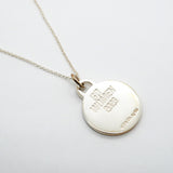 【6jgb0096-k】ティファニー ネックレス GO WOMEN シルバー925【中古】レディース