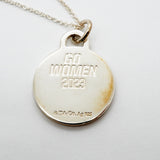 【6jgb0096-k】ティファニー ネックレス GO WOMEN シルバー925【中古】レディース
