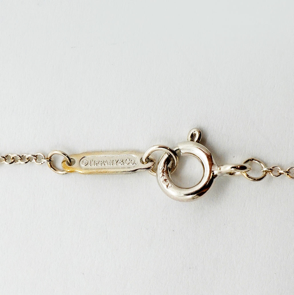 【6jgb0096-k】ティファニー ネックレス GO WOMEN シルバー925【中古】レディース