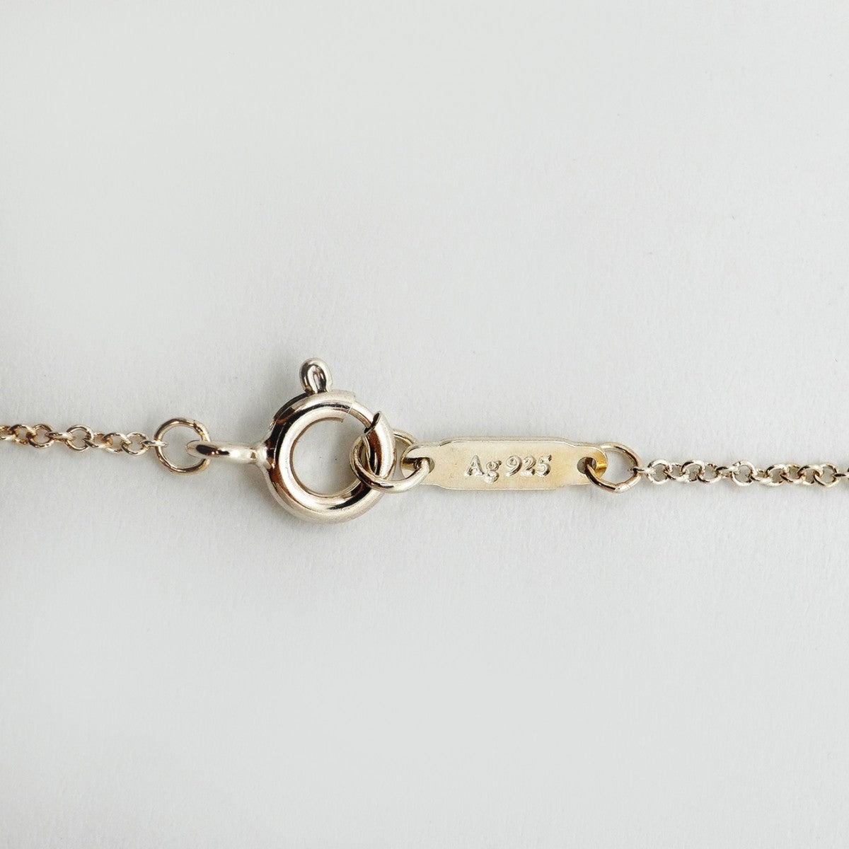 【6jgb0096-k】ティファニー ネックレス GO WOMEN シルバー925【中古】レディース