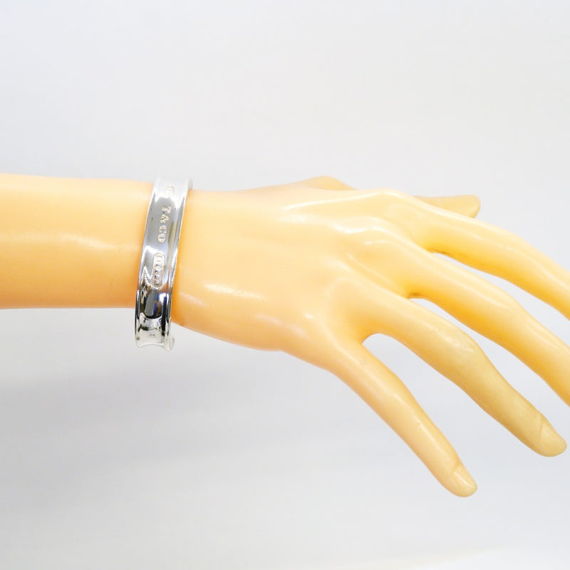 【6jgb0101-k】ティファニー バングル ナロー/カフ シルバー925【中古】レディース