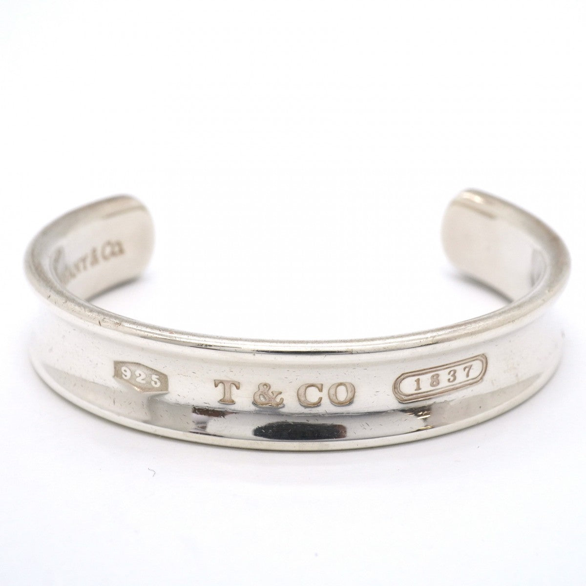 【6jgb0101-k】ティファニー バングル ナロー/カフ シルバー925【中古】レディース