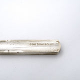 【6jgb0103-k】ティファニー ネックレス ナローバー シルバー925【中古】レディース