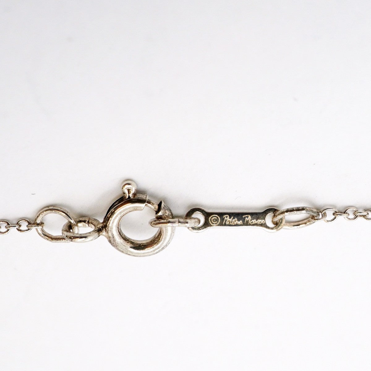 【6jgb0106-k】ティファニー ネックレス ラビングハート シルバー925【中古】レディース