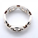 【6jgb0113】エルメス リング アンシェネ シェーヌダンクル シルバー925 ＃53【中古】レディース