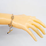 【6jgb0118】エルメス ブレスレット シェーヌダンクル ファランドール シルバー925【中古】レディース