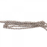【6jgb0122】ティファニー ネックレス ナロー/ループ オーバル シルバー925【中古】レディース