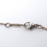 【6jgb0122】ティファニー ネックレス ナロー/ループ オーバル シルバー925【中古】レディース