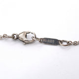 【6jgb0122】ティファニー ネックレス ナロー/ループ オーバル シルバー925【中古】レディース