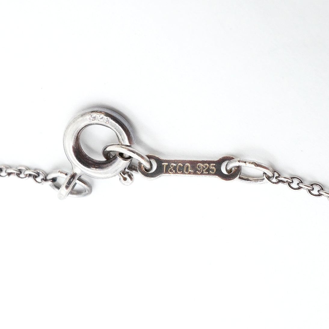 【6jgb0123】ティファニー ネックレス スモールクロス シルバー925【中古】レディース