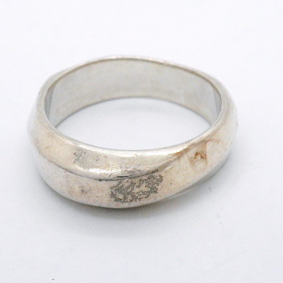 【6jgb0126-k】ティファニー リング ナイフエッジ シルバー925 9号【中古】レディース