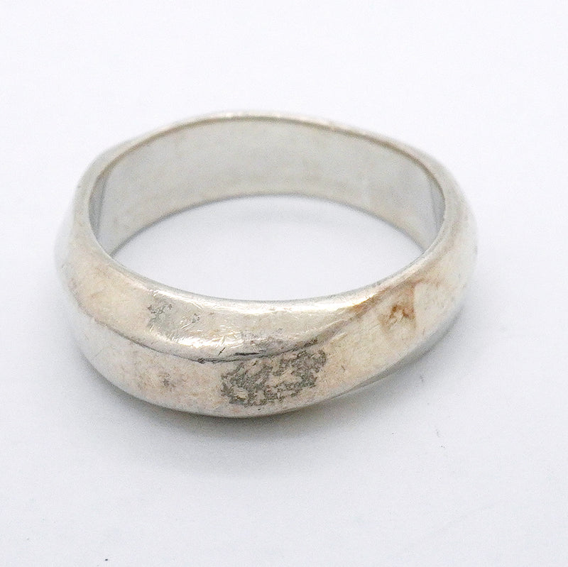 【6jgb0126-k】ティファニー リング ナイフエッジ シルバー925 9号【中古】レディース
