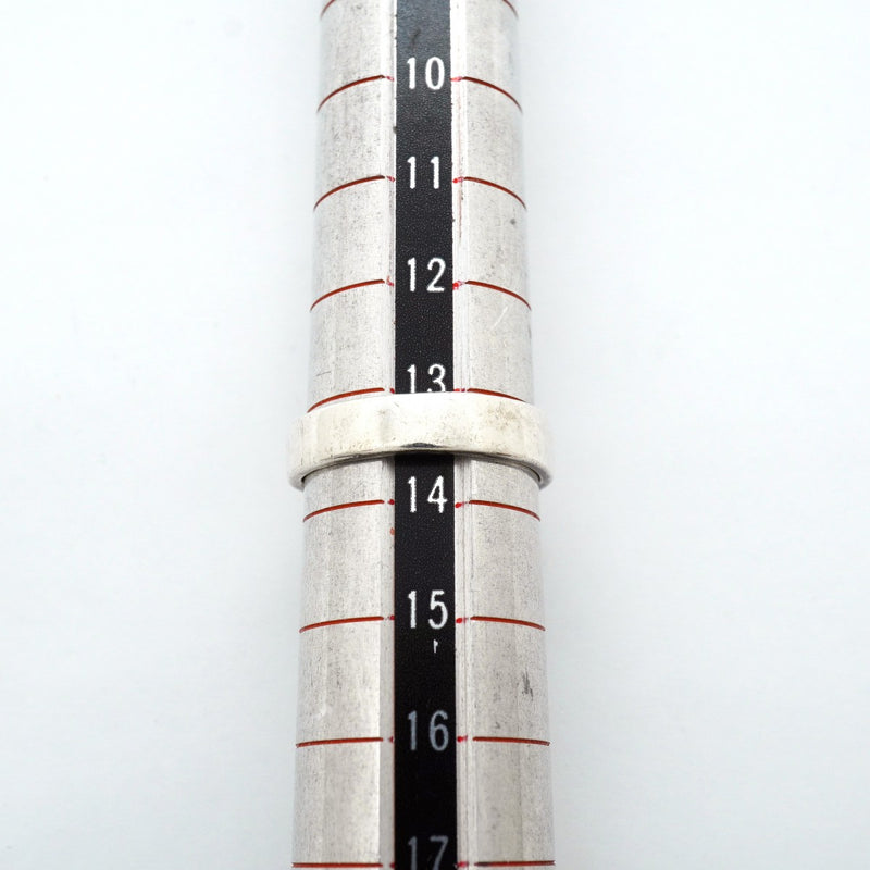 【6jgb0127-k】ティファニー リング フック&アイ K18YG イエローゴールド シルバー925 13.5号【中古】レディース