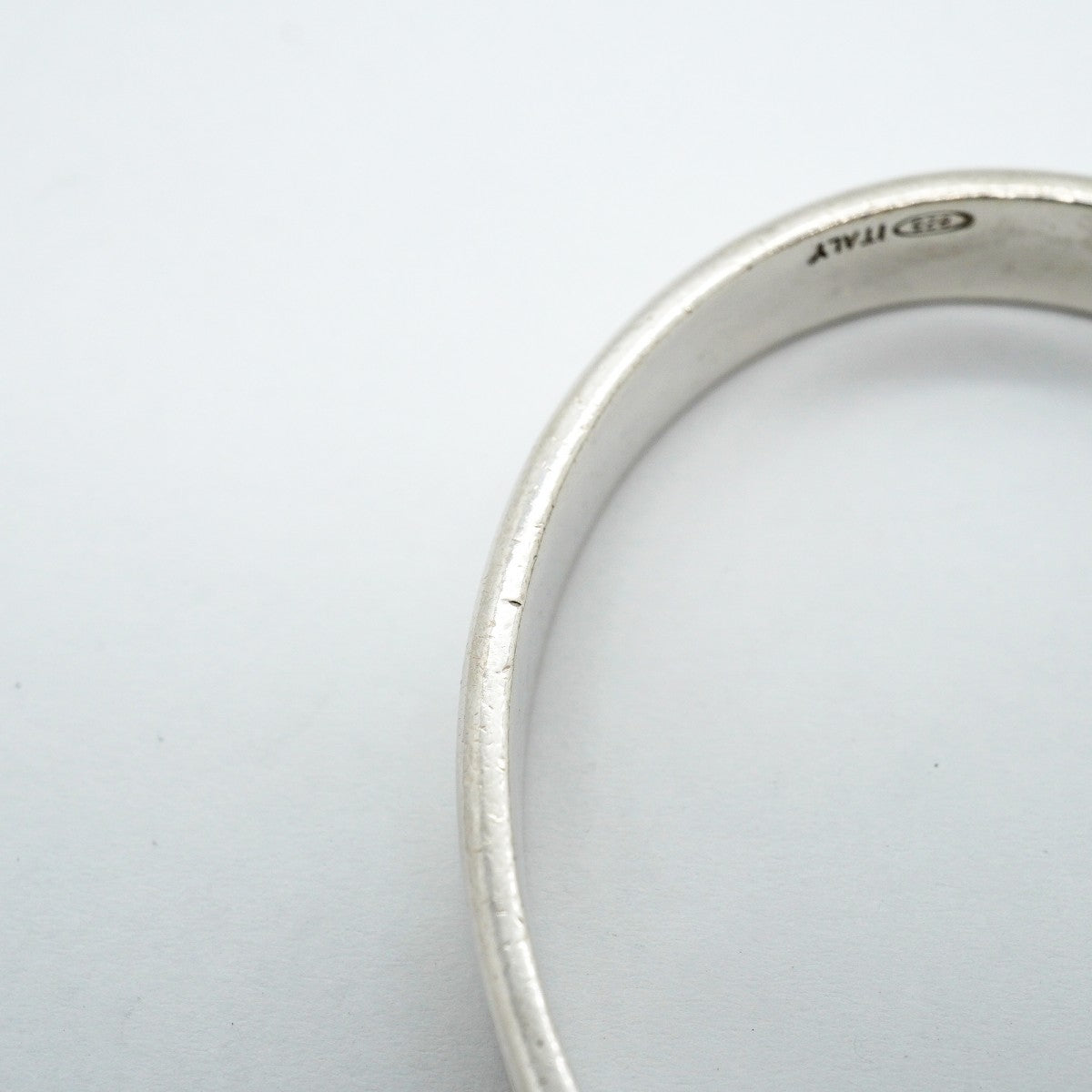 【6jgb0130-k】ティファニー バングル アトラス シルバー925【中古】レディース