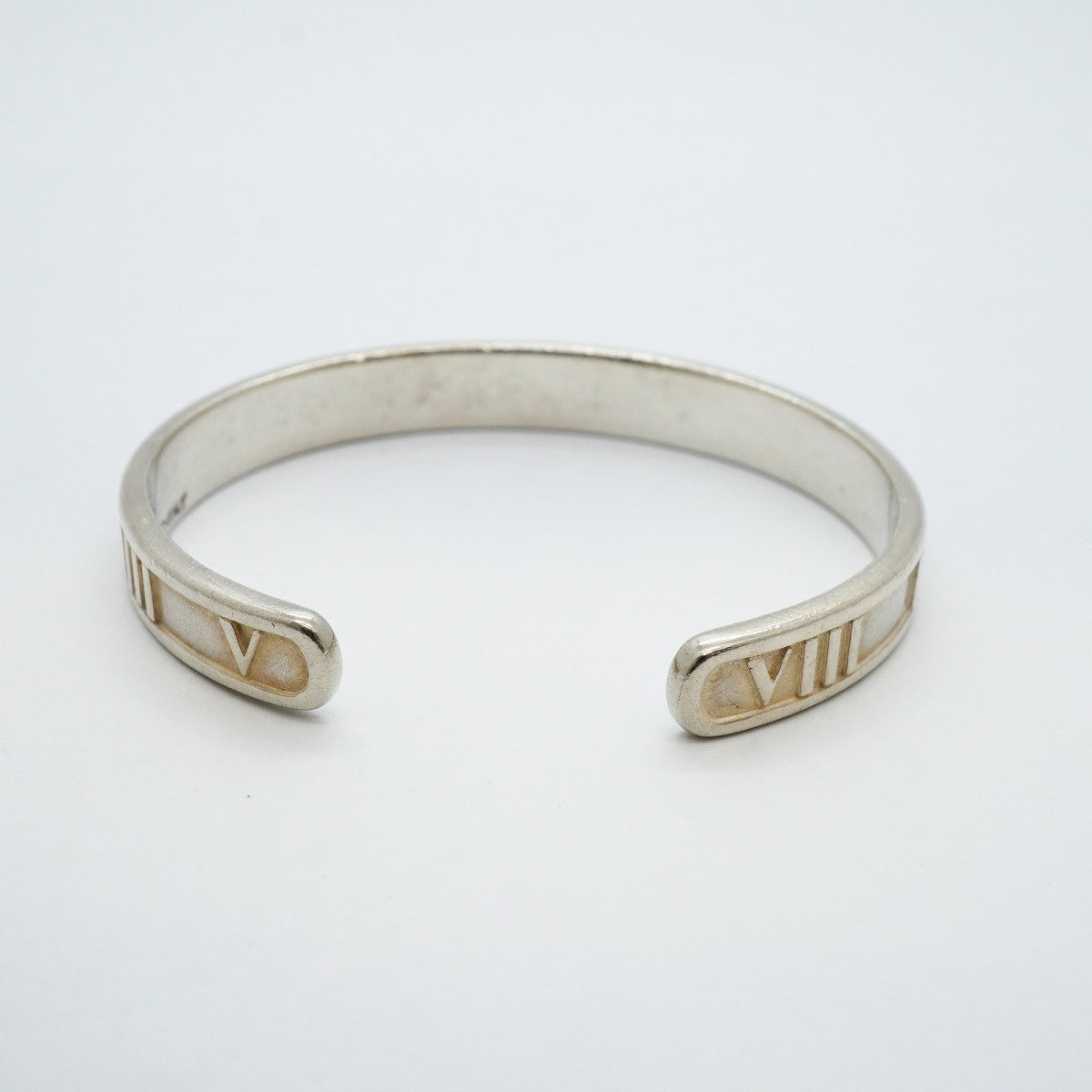 【6jgb0130-k】ティファニー バングル アトラス シルバー925【中古】レディース