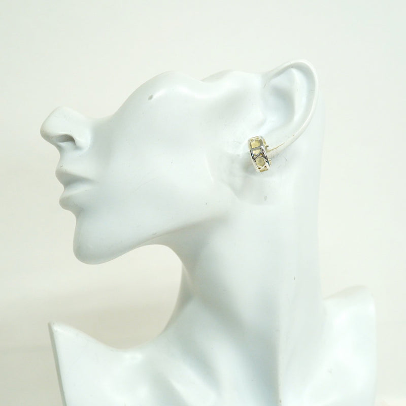 【6jgb0132-k】ティファニー ピアス アトラス フープ シルバー925【中古】レディース