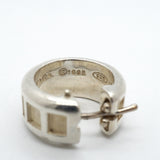 【6jgb0132-k】ティファニー ピアス アトラス フープ シルバー925【中古】レディース
