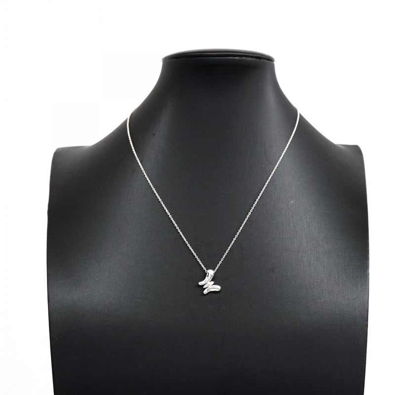 【6jgb0133-k】ティファニー ネックレス バタフライ シルバー925【中古】レディース